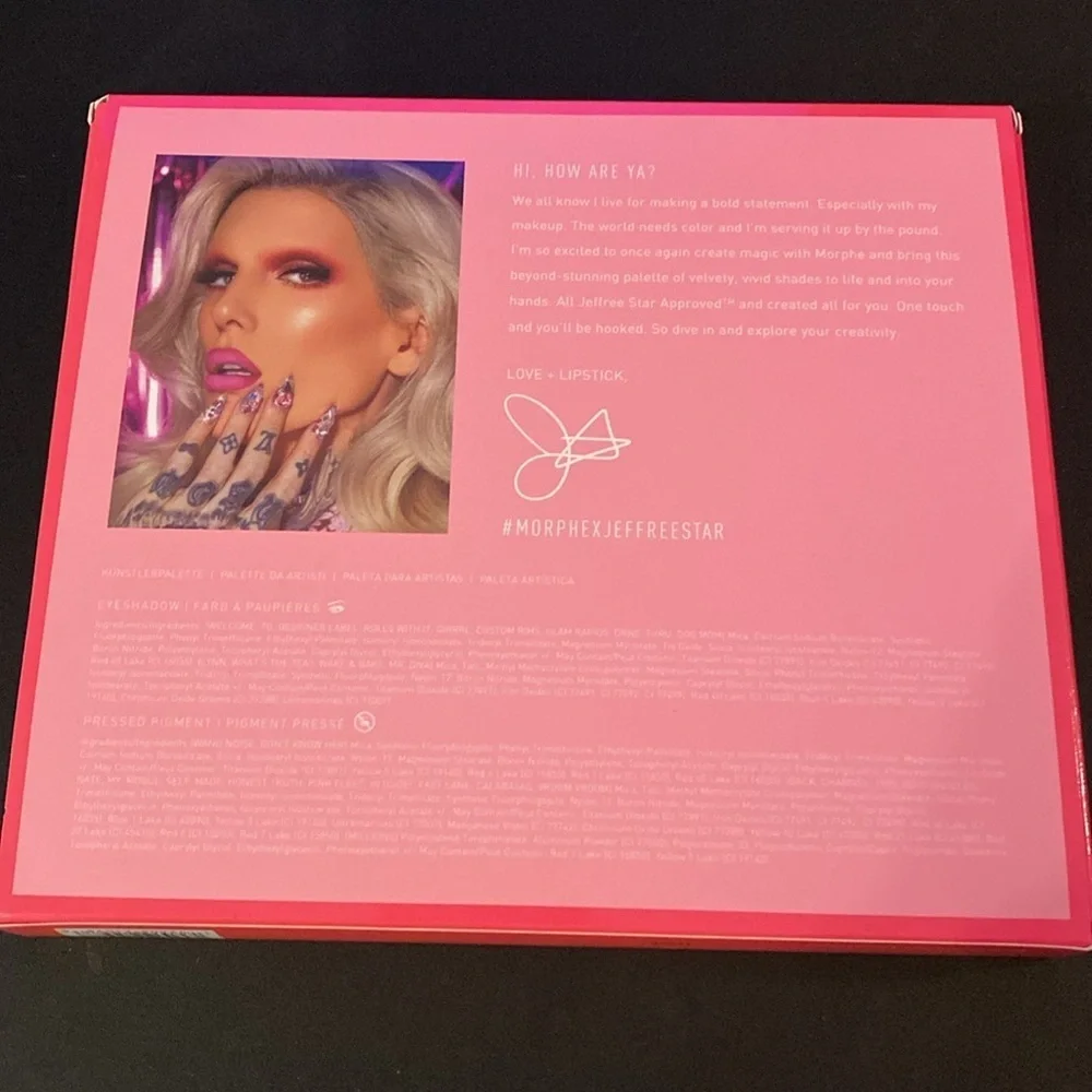 Morphe X Jeffree Star The Jeffree Star Artistry Palette